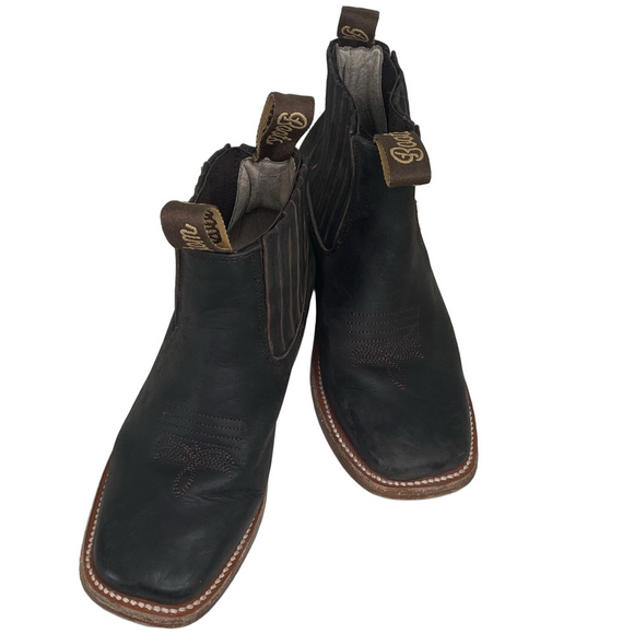 Wistom Other - Wistom Western Brown Leather Kids Cowboy Boot 21 1/2